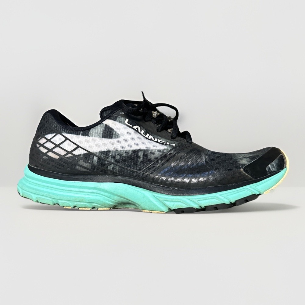 Brooks Launch 3 Tokyo Sneakers Shoes Women's Size 10 Blue Black Walking Running